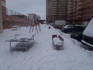 Госадмтехнадзор следит за уборкой снега и льда во дворах